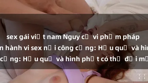 sex gái việt nam Nguy cơ vi phạm pháp luật khi thực hiện hành vi sex nơi công cộng: Hậu quả và hình phạt có thể đối mặt
